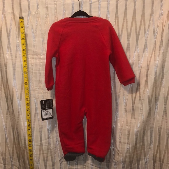 B2G1 NWT NHL Blackhawks baby sleeper red - Picture 6 of 7